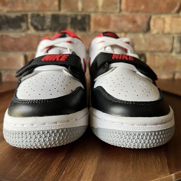 Nike Air Jordan Legacy 312 Low Fire Red Wolf Grey Sneakers Youth 6 Women's 7.5 - Picture 5 of 16